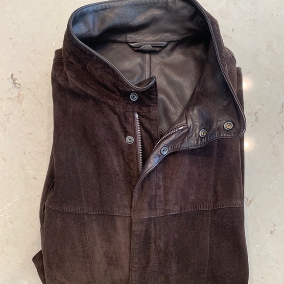 Zegna Sport Leather Suede Jacket